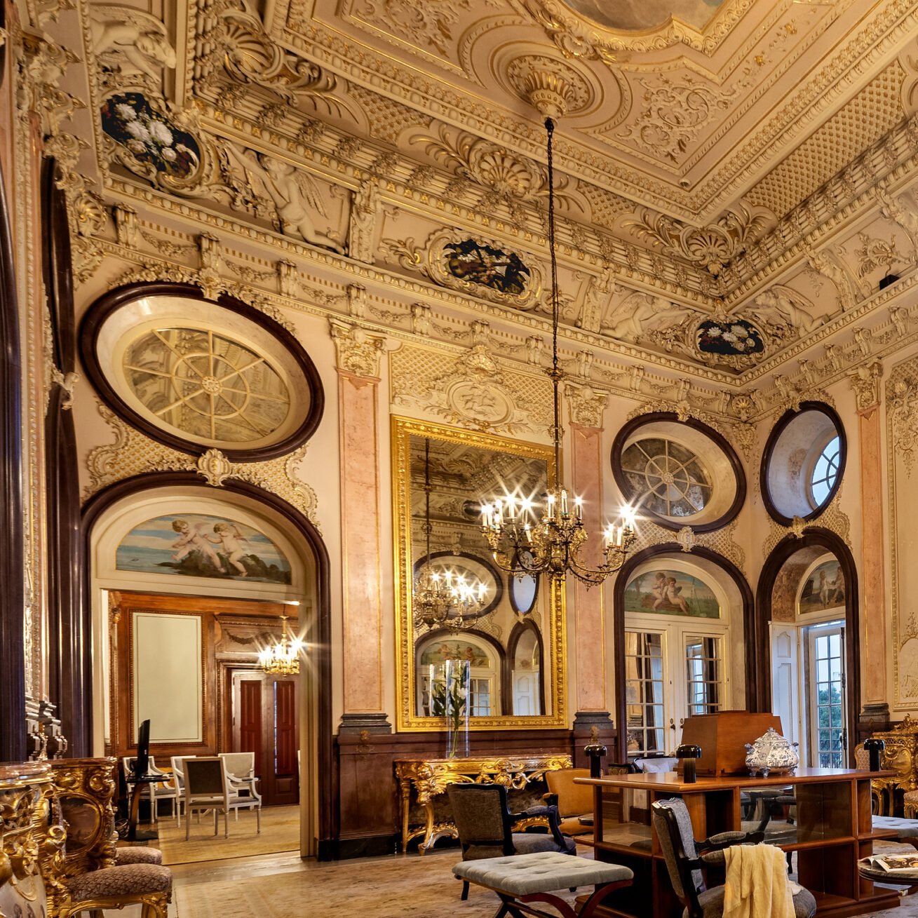 pousada palacio estoi gallery facilities main hall